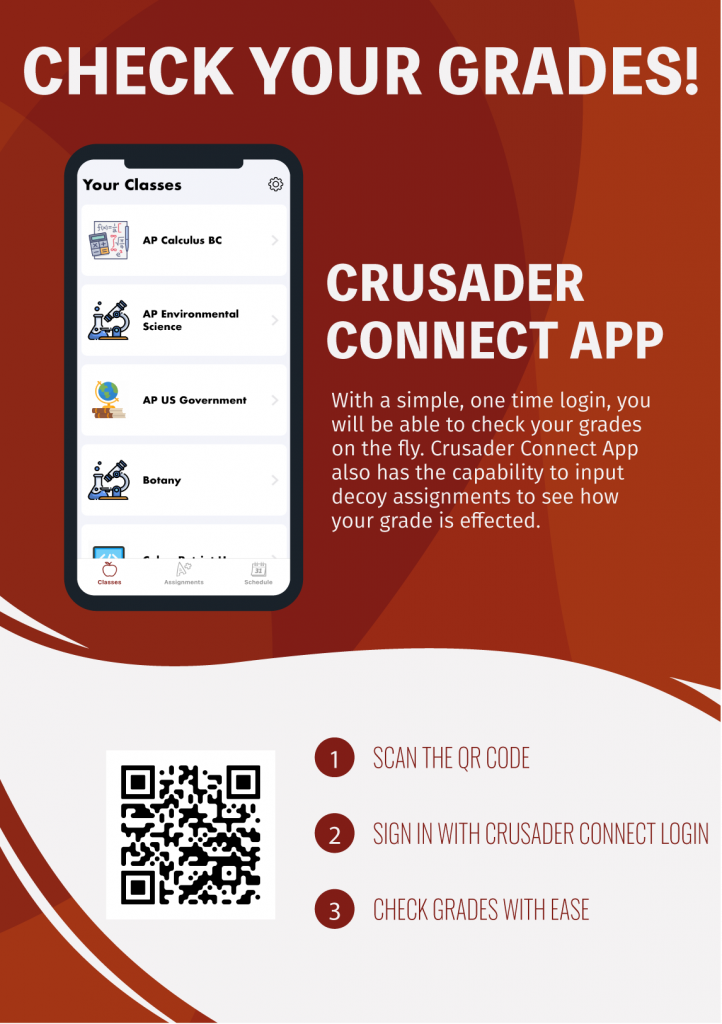 Crusader Connect Flyer
